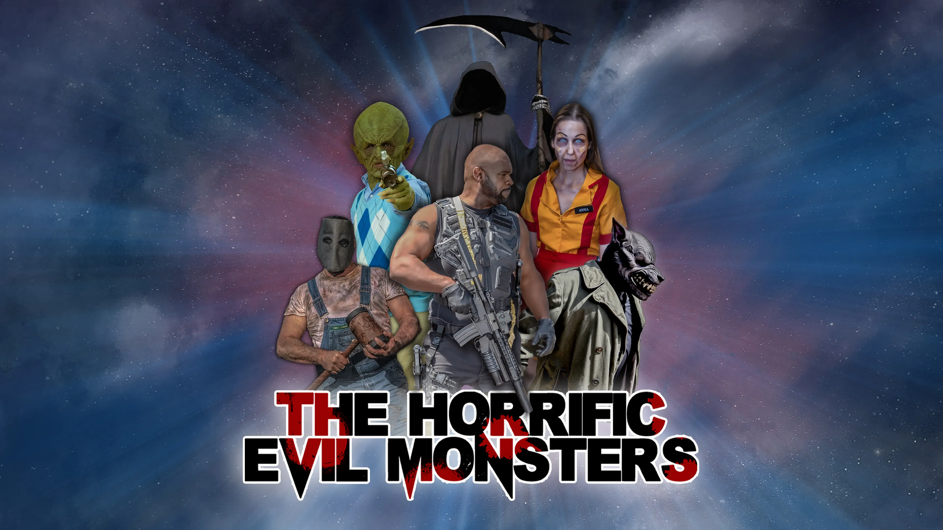 The Horrific Evil Monsters poster